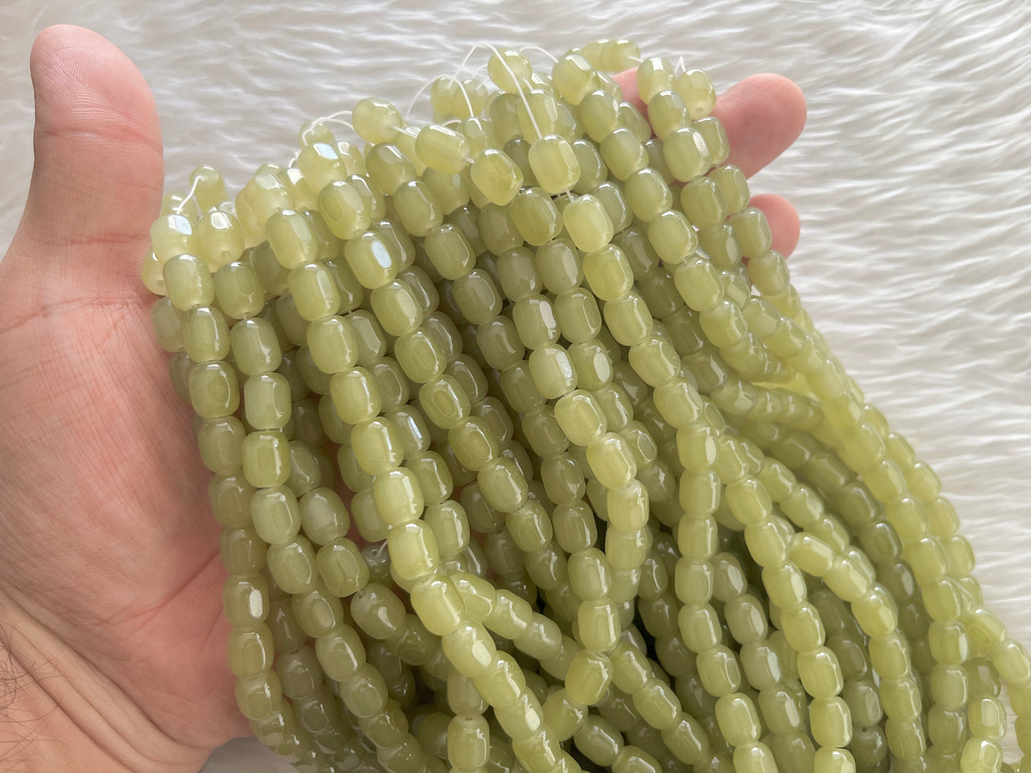 Cylindrical Beads (8x11 mm) (Imported)