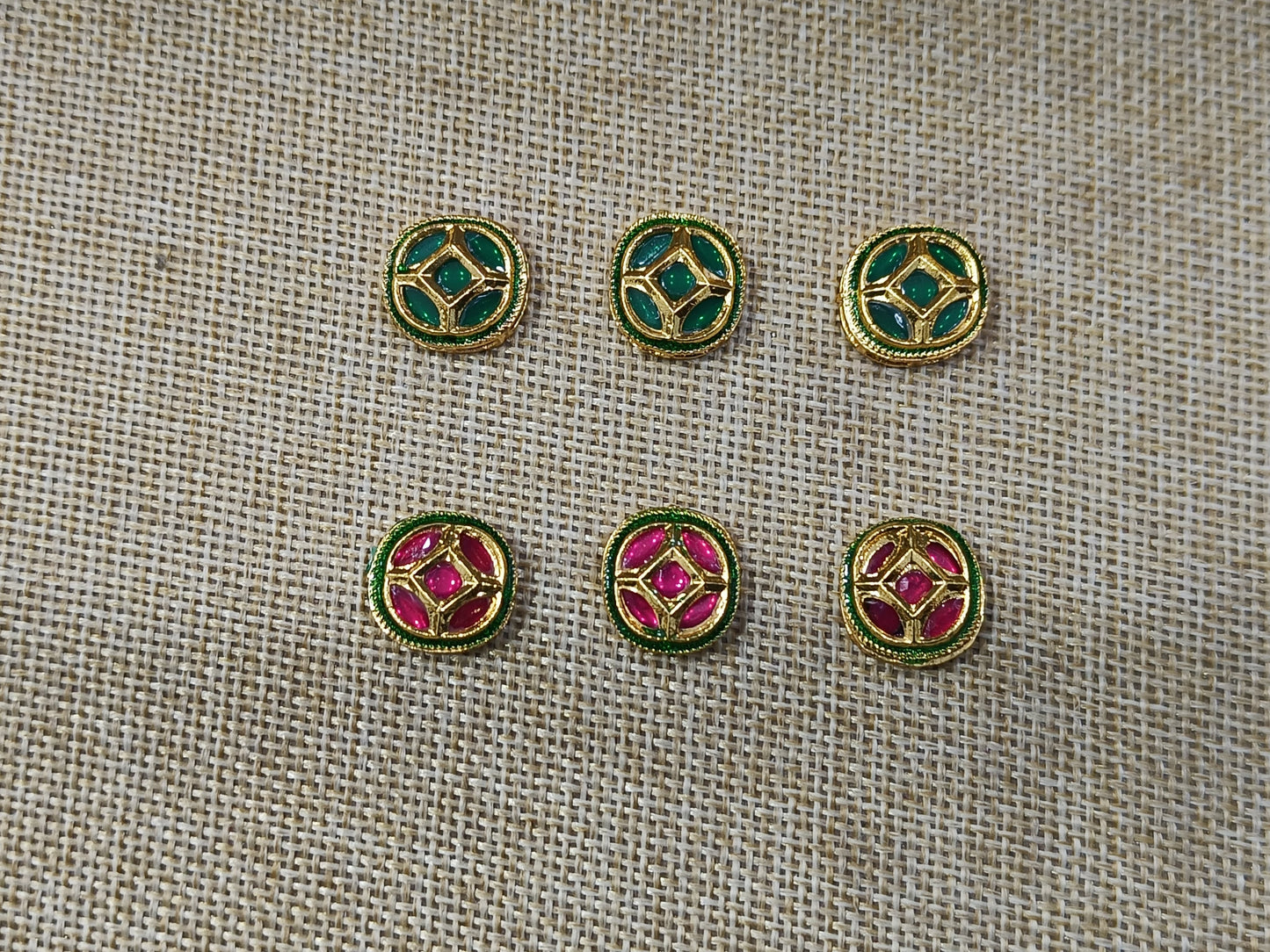 Meenakari Kundan (15 mm) (AGMK27)
