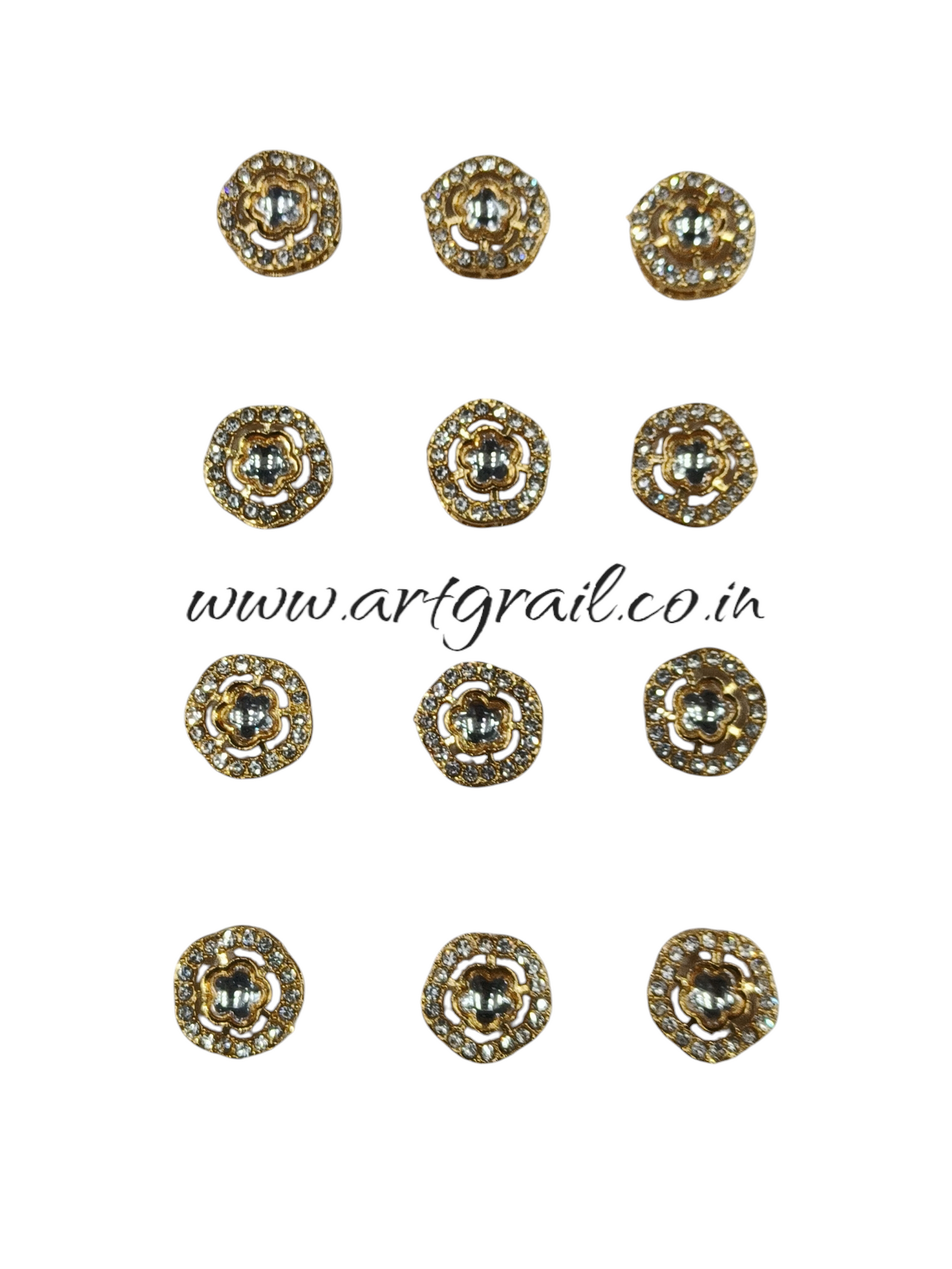 Meenakari Kundan (15 mm) (AGMK80)