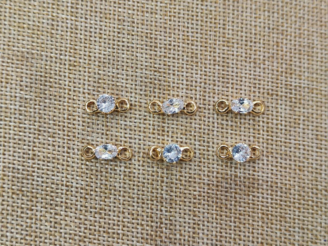 AD Connector Charms (Size - 12 mm) (AGAD18)