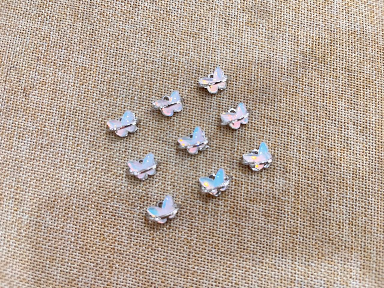 Luxury Charms (AGWS181)(10 mm) (5 Pcs)