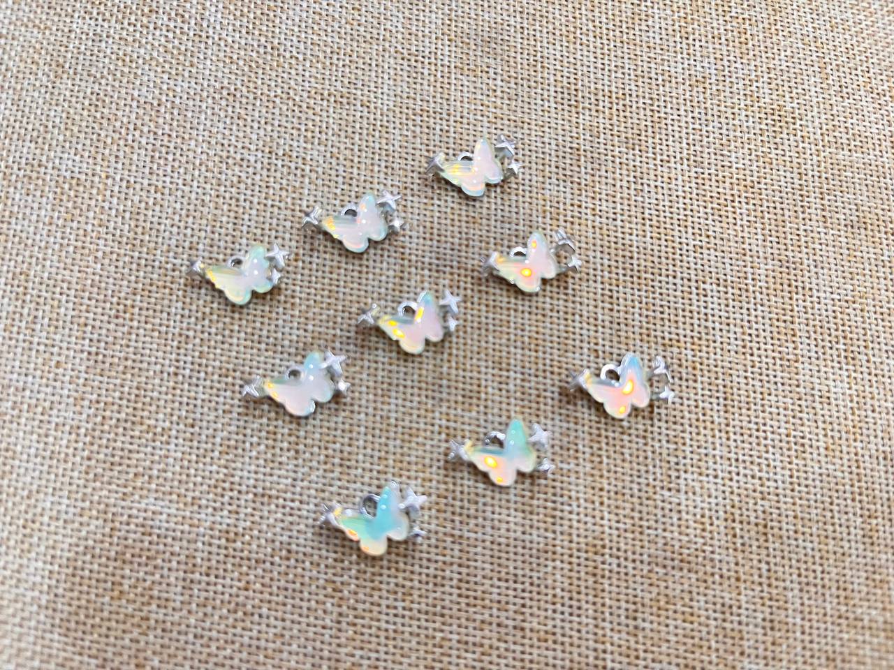 Luxury Charms (AGWS183) (10 mm) (5 Pcs)