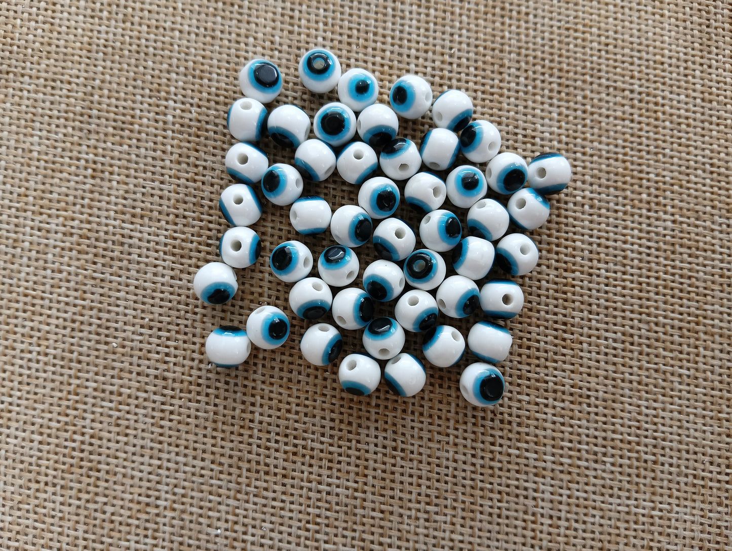 Acrylic Evil Eyes | 100 Pcs