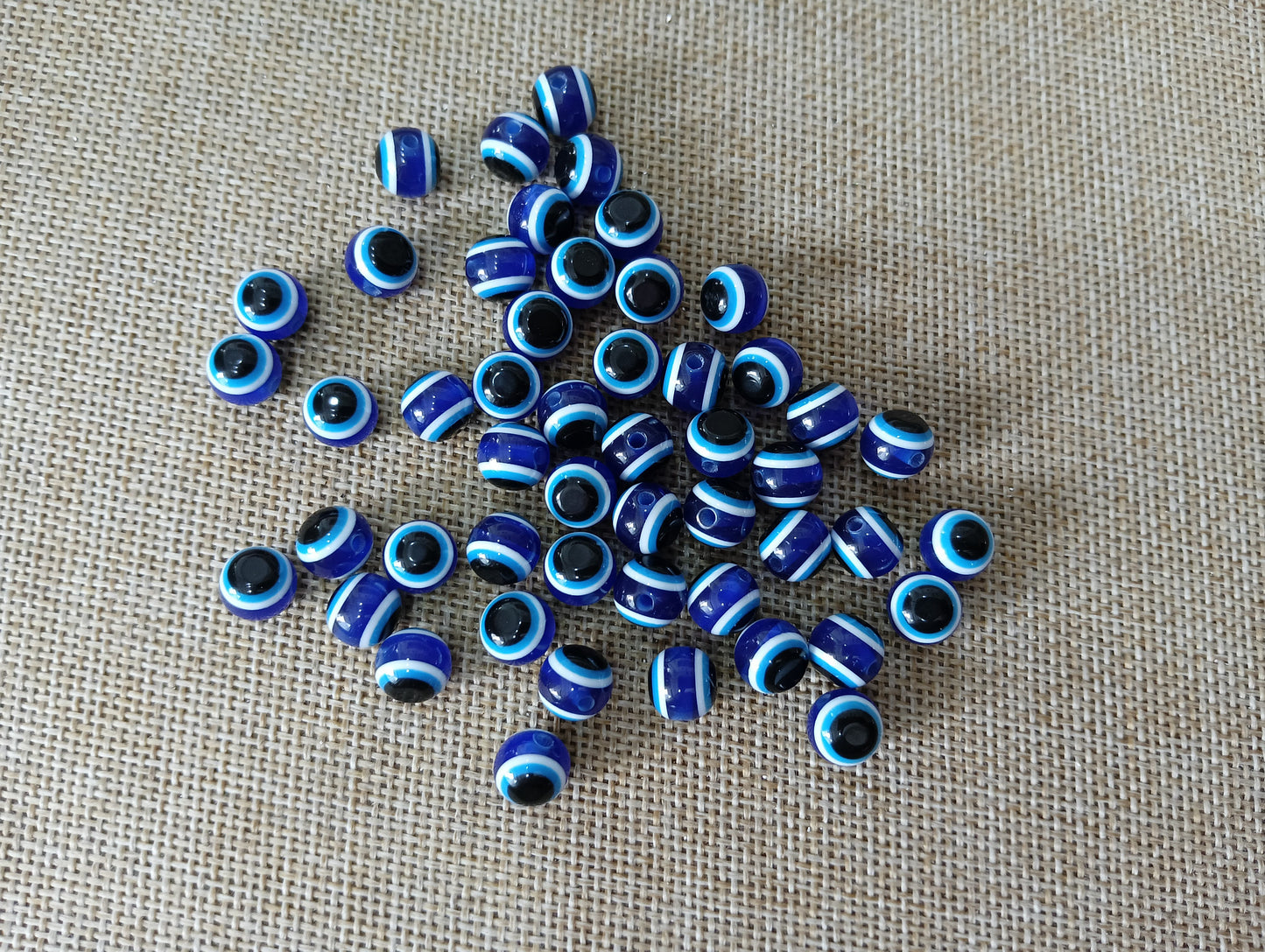 Acrylic Evil Eyes | 100 Pcs