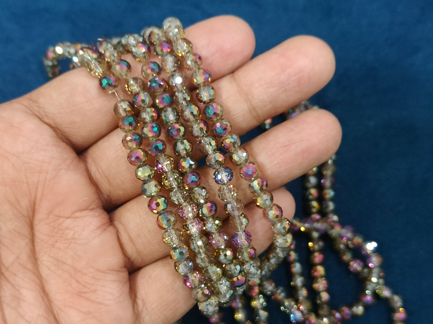 Fancy Crystals (AGFC66) (6 mm) (88 Pcs)