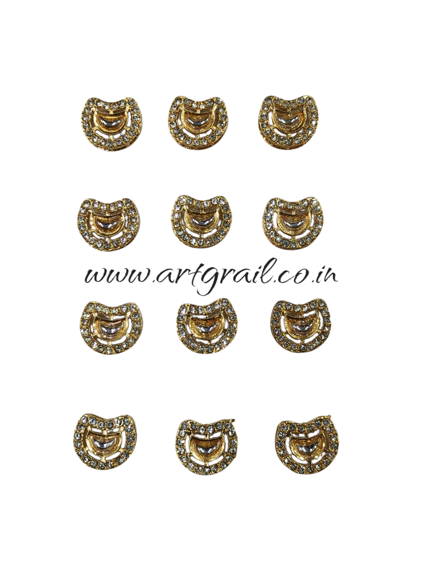 Meenakari Kundan (15 mm) (AGMK76)