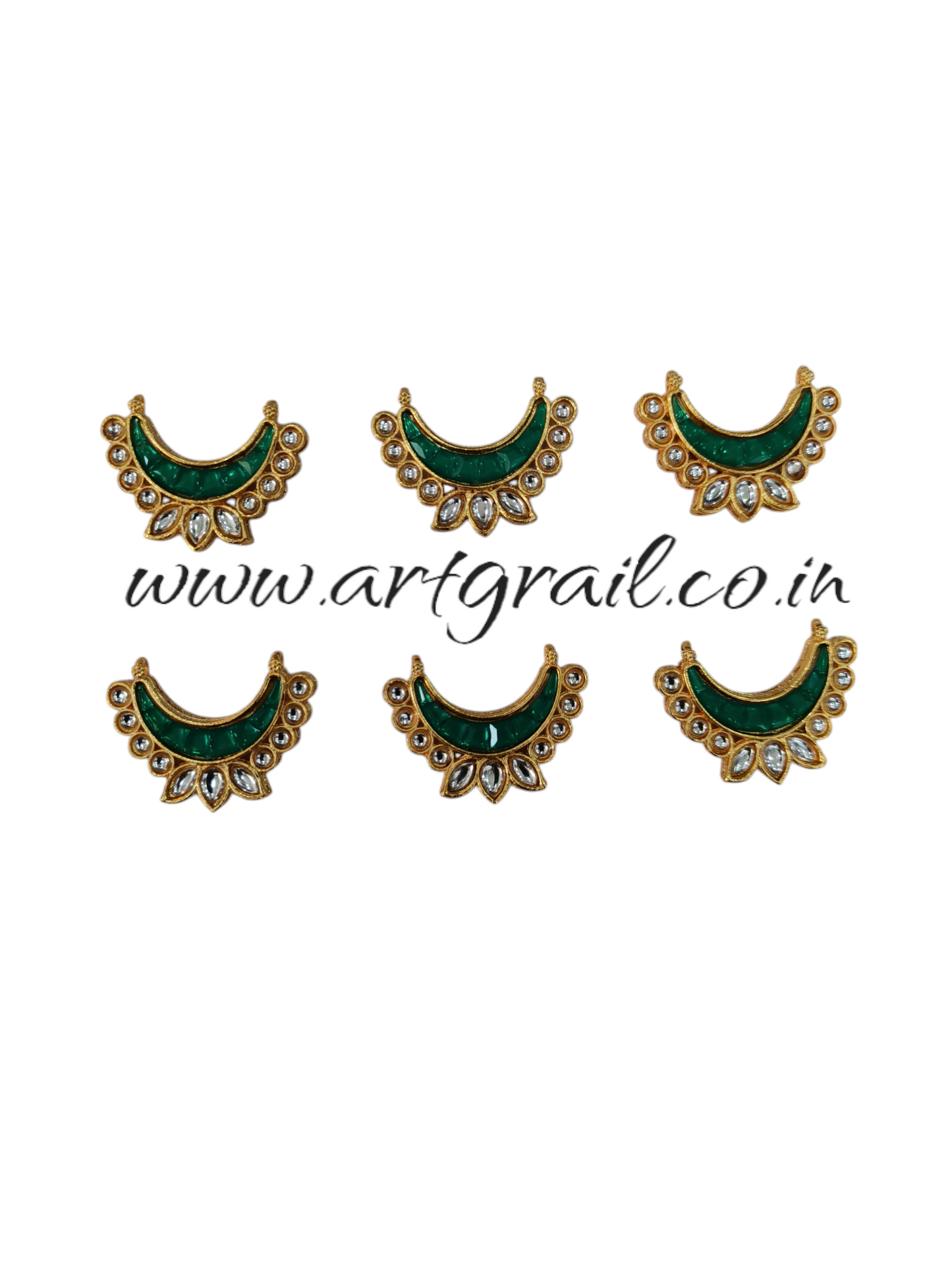 Meenakari Kundan (24 mm) (AGMK64)