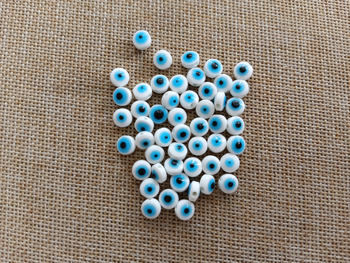 Acrylic Evil Eyes | 100 Pcs