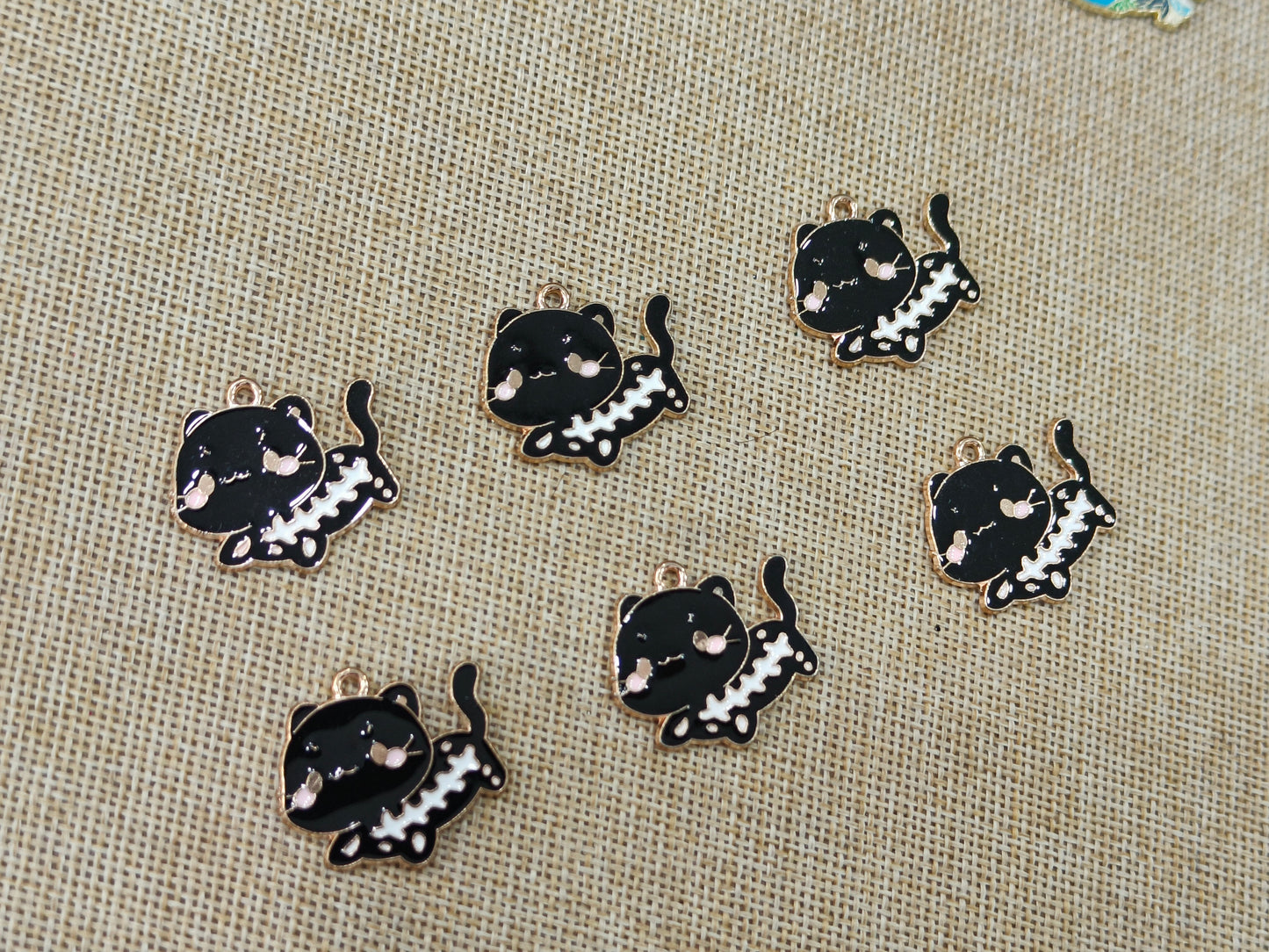 Enamel Charms (AGWS84) (25 mm) (5 Pcs)