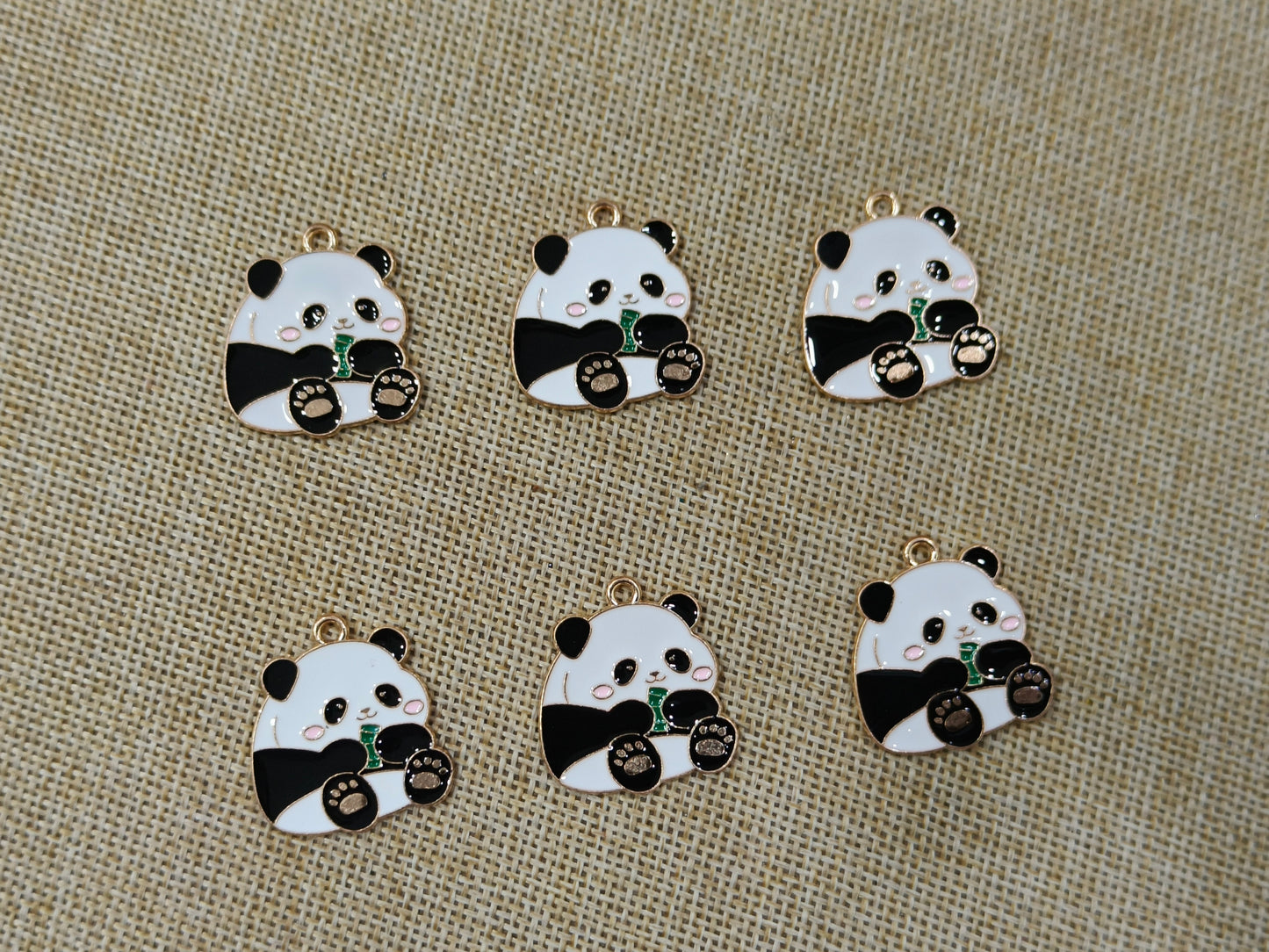 Enamel Charms (AGWS107) (25 mm) (5 Pcs)