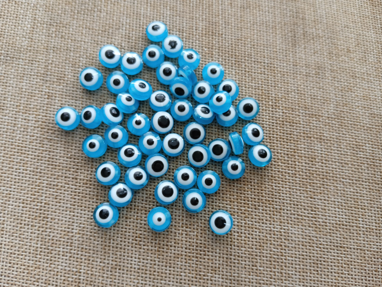 Acrylic Evil Eyes | 100 Pcs