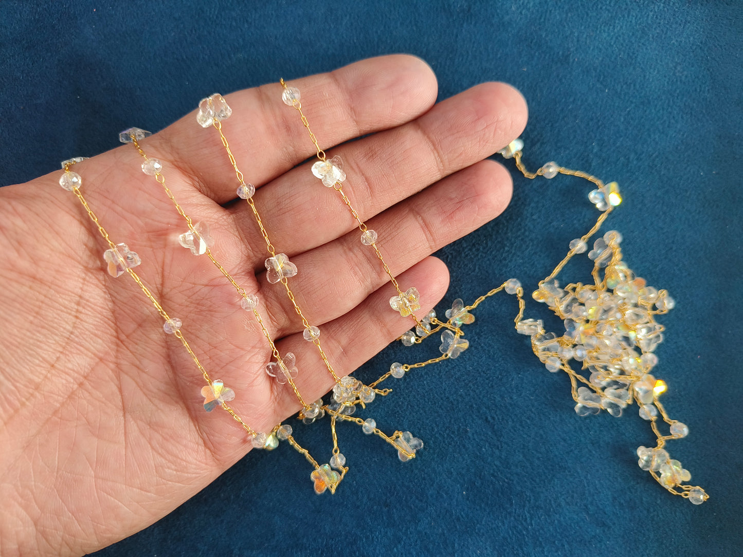 Fancy Metal Chains | 1 mtr | AGAT27