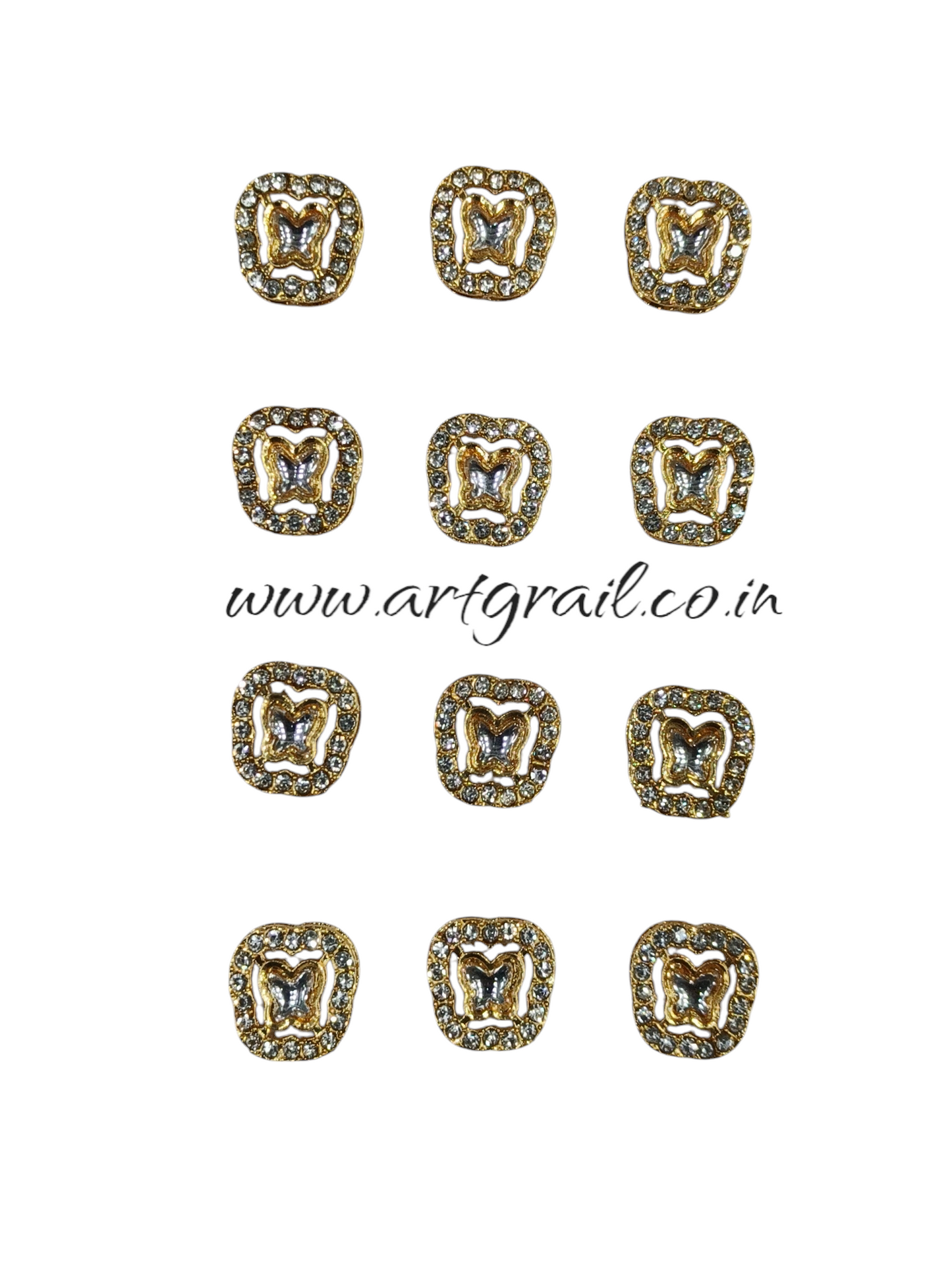 Meenakari Kundan (15 mm) (AGMK75)