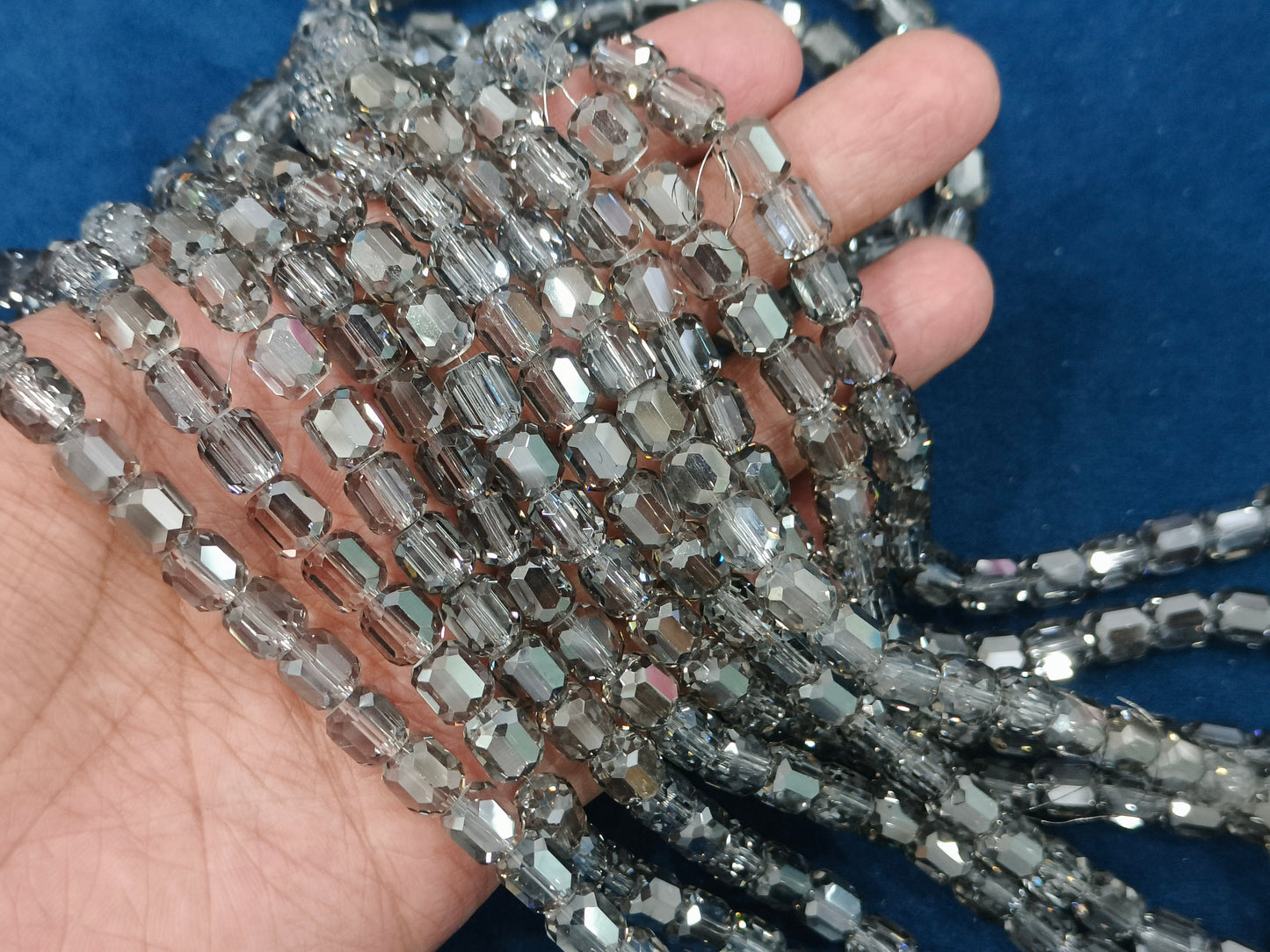 Fancy Crystals (AGFC74) (8x8 mm) (80 Pcs)