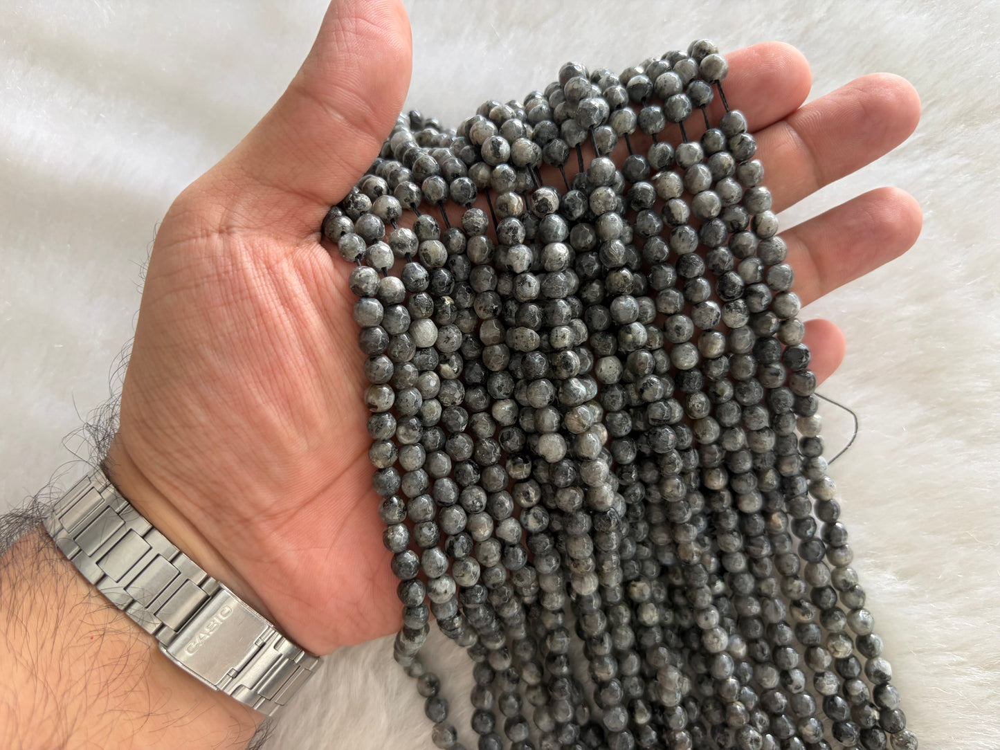 Onyx Beads (6 mm) (65 Beads Approx) (Copy)
