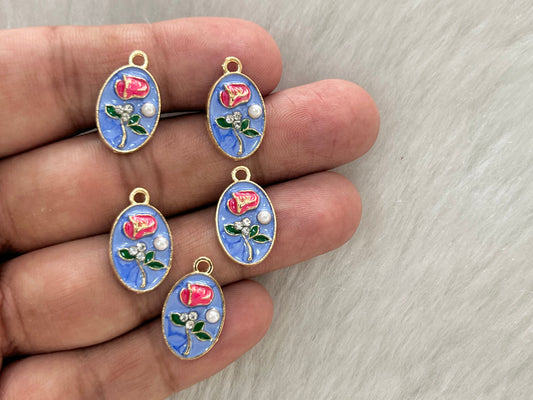 Luxury Charms (AGWS319) (5 Pcs) (20 mm)