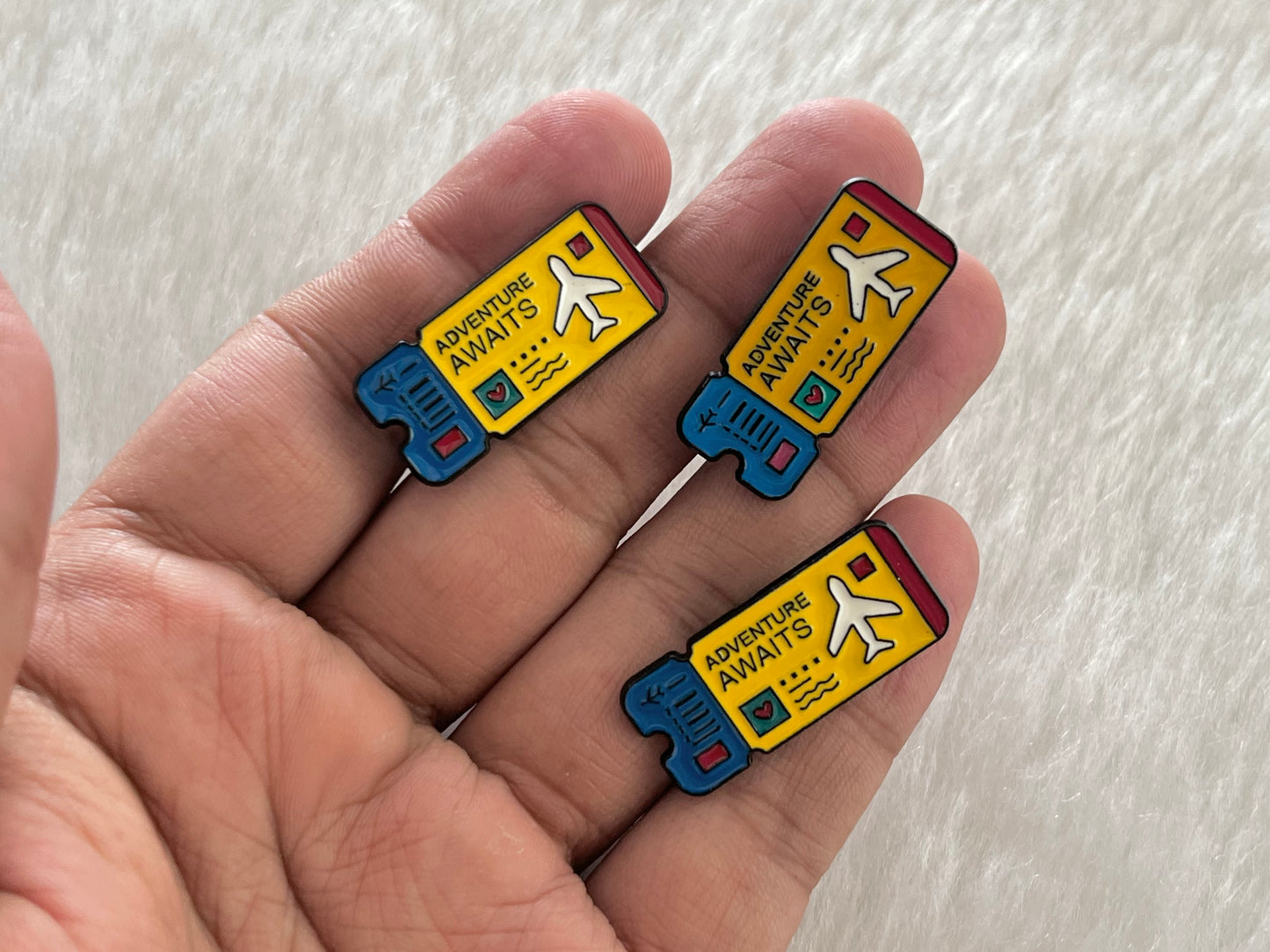 Enamel Broaches (Single Piece) (Anti-tarnish) (EB01)