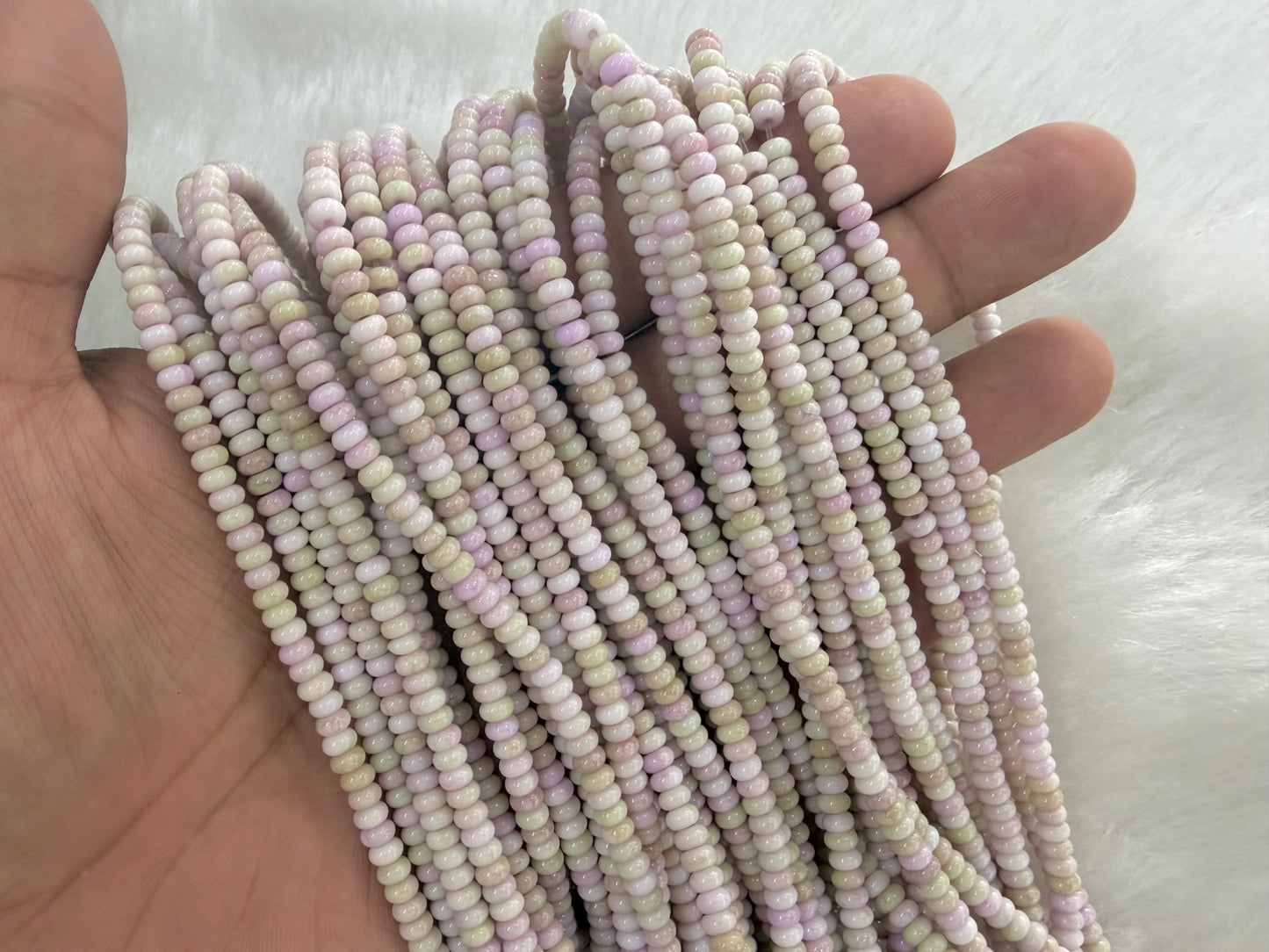 Flat Glass Beads (Imported)
