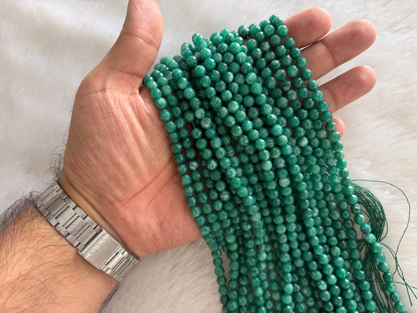 Onyx Beads (6 mm) (65 Beads Approx) (Copy)