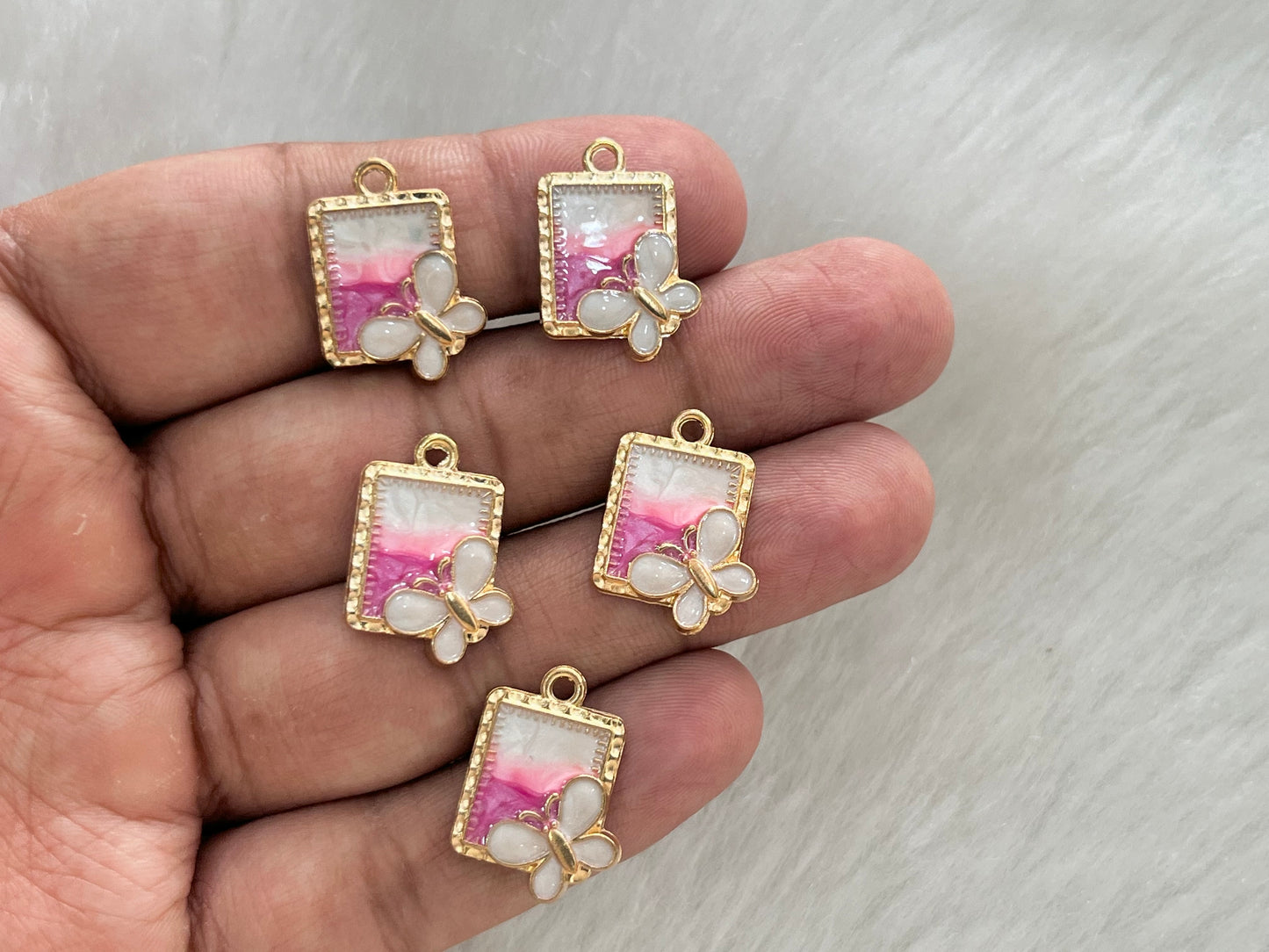 Luxury Charms (AGWS294) (5 Pcs) (30 mm)