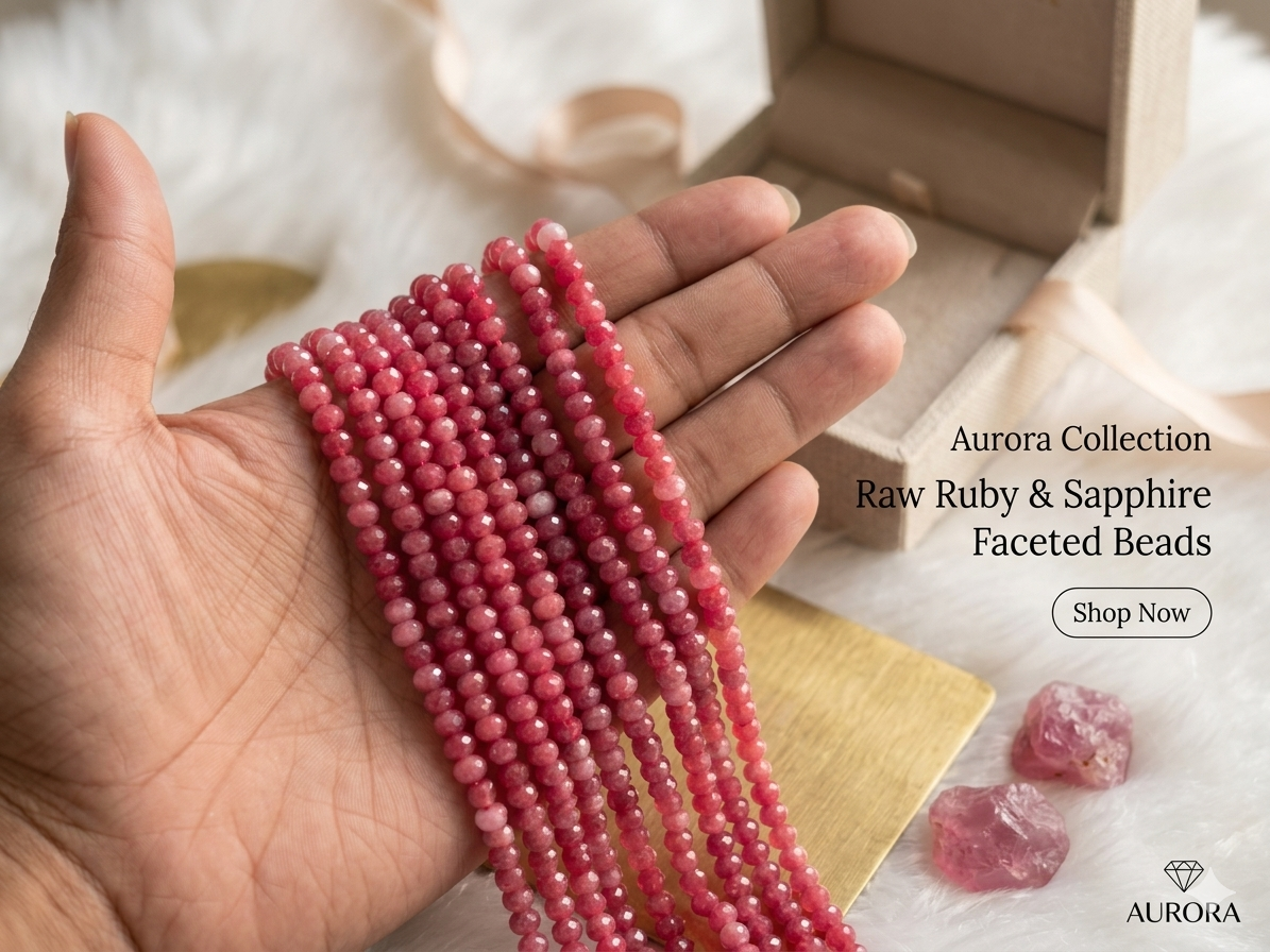 Semi-Precious Crystal Beads (6 mm)