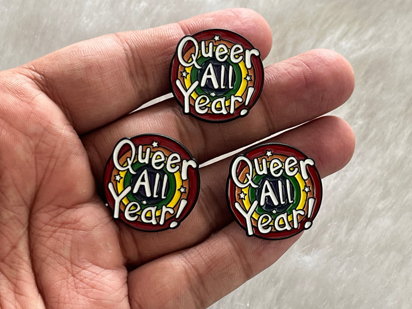 Enamel Broaches (Single Piece) (Anti-tarnish) (EB18)