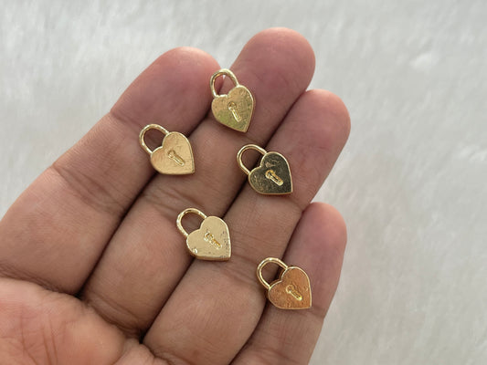 Luxury Charms (AGWS393) (5 Pcs)(14 mm)