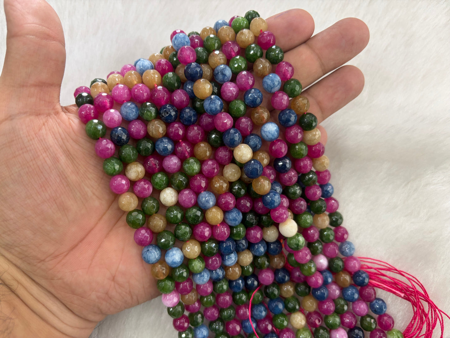 Onyx Beads (8 mm) (48 Beads Approx)