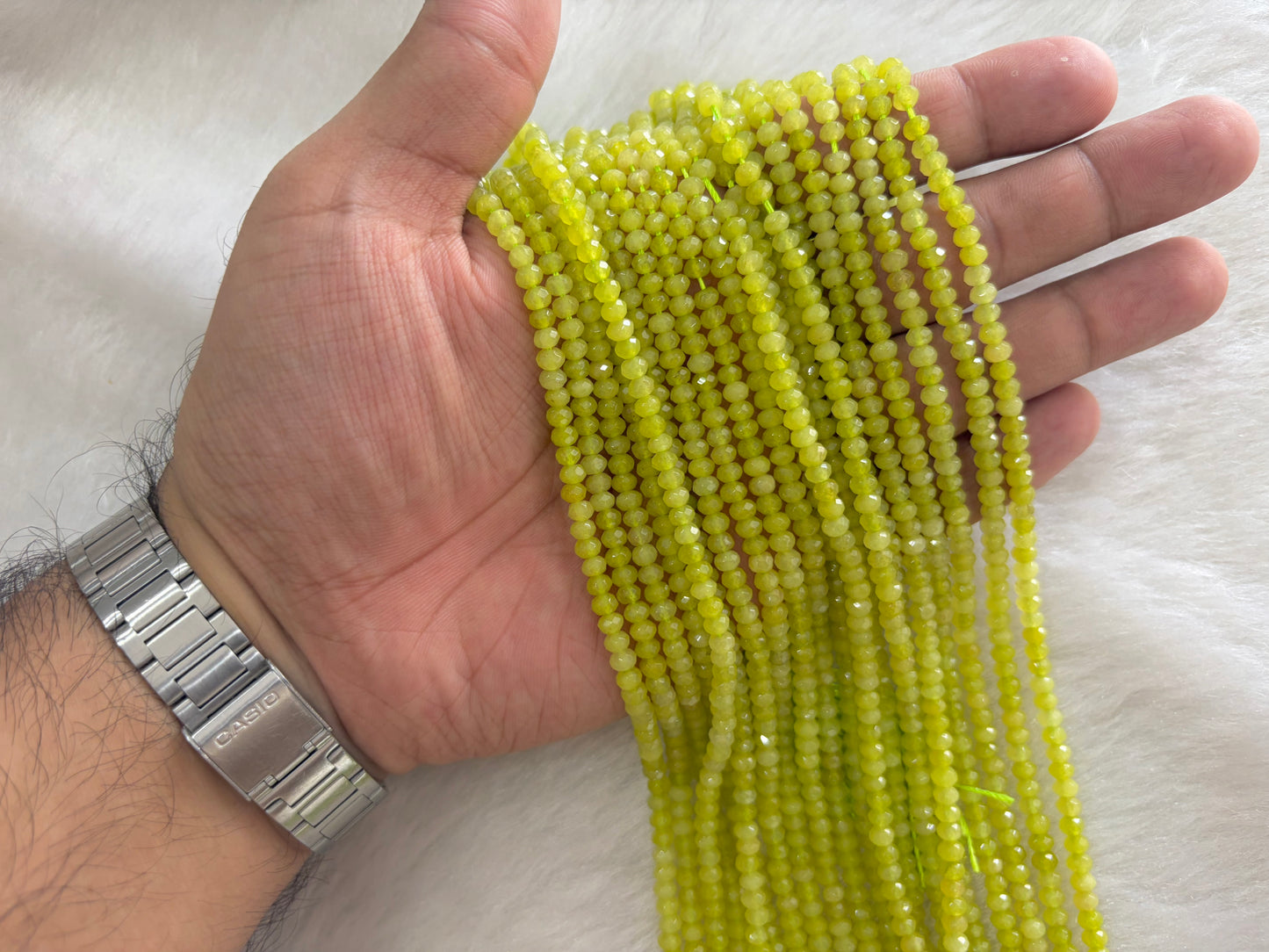 Semi-Precious Crystal Beads (4 mm)