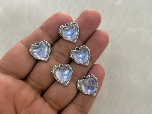 Luxury Charms (AGWS389) (5 Pcs)(18 mm)