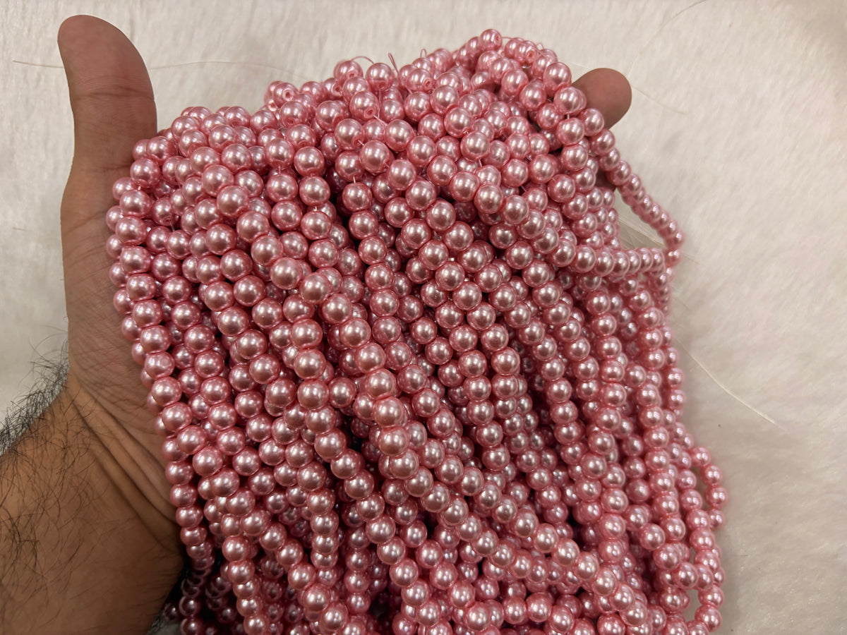 Imported Glass Pearls (8 mm)