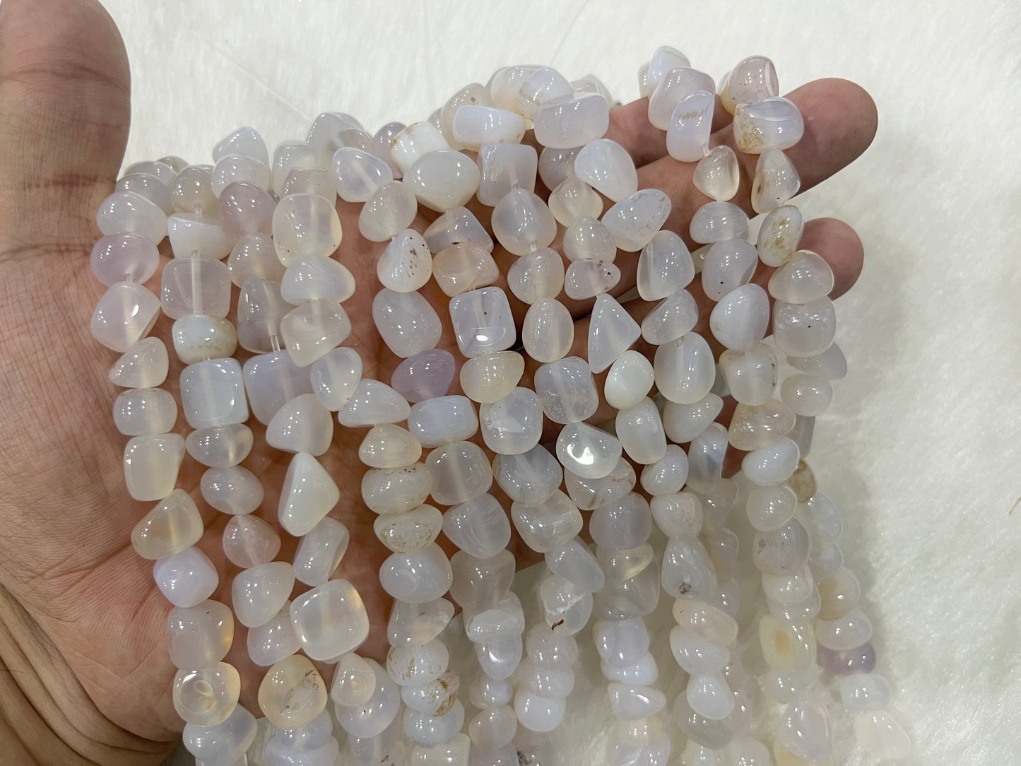 Madagascar Agates (9x13 mm) (37 Beads approx)