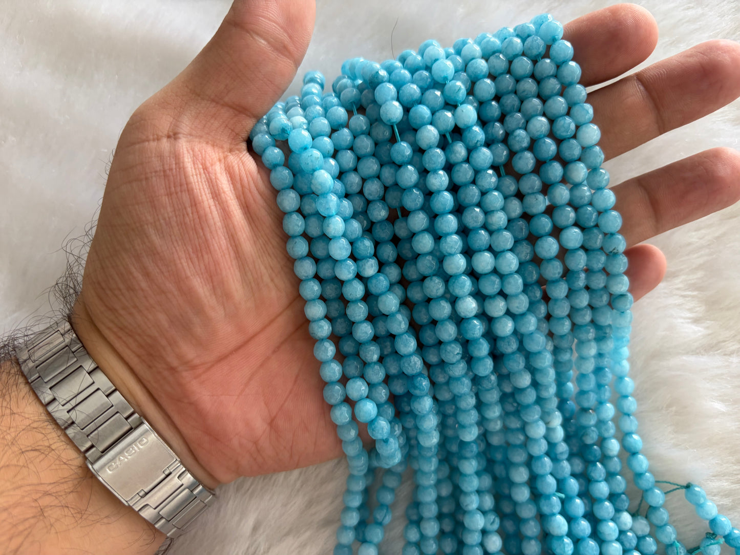 Onyx Beads (6 mm) (65 Beads Approx) (Copy)