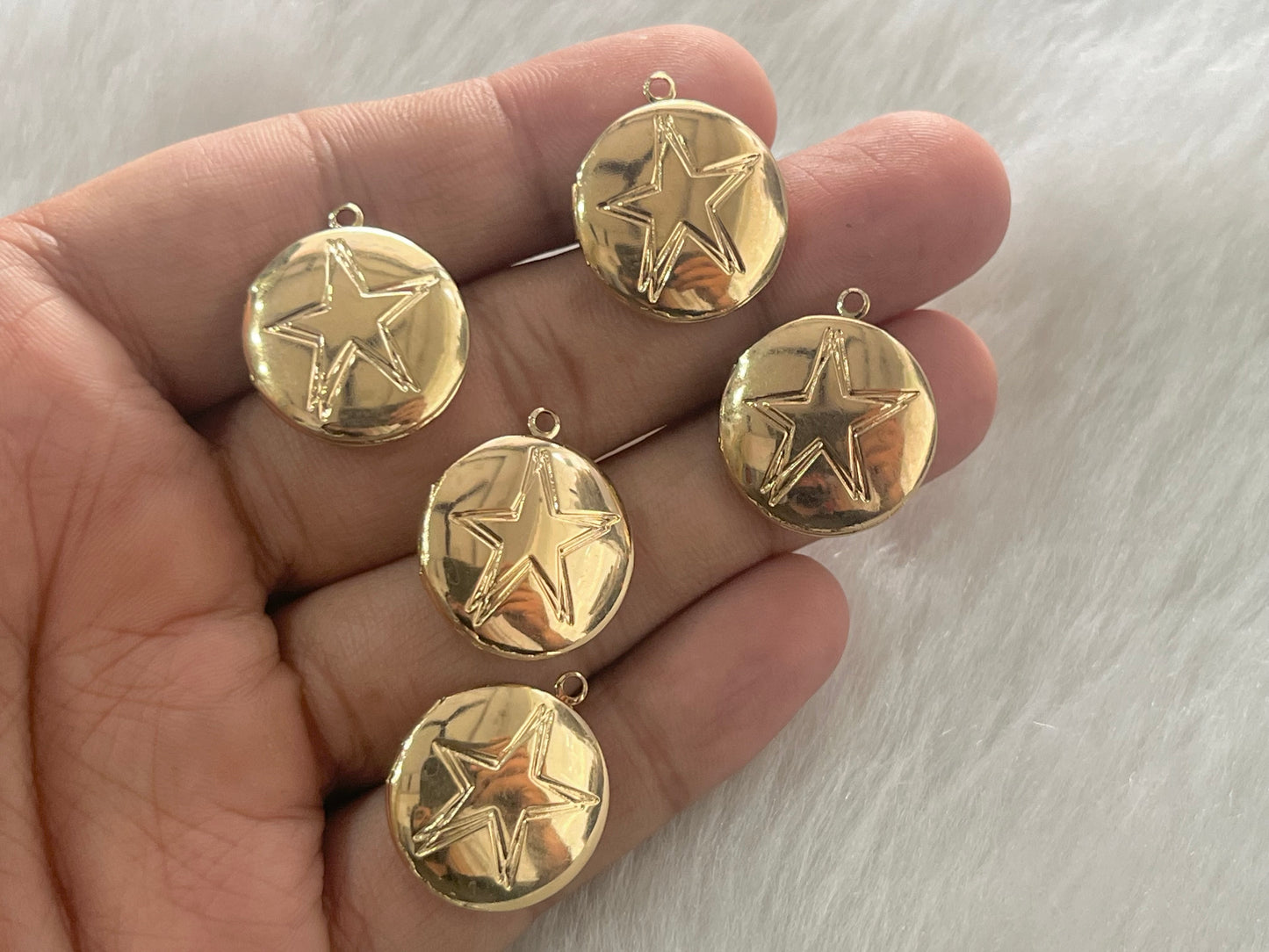 Openable Charms (5 Pcs) (20 mm) (OC05)