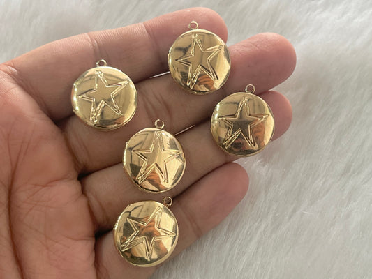 Openable Charms (5 Pcs) (20 mm) (OC05)