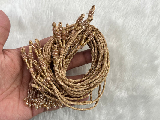 HQ Necklace Dori (Rose Gold) (Without Locks) (12 Pcs) (Single Line)