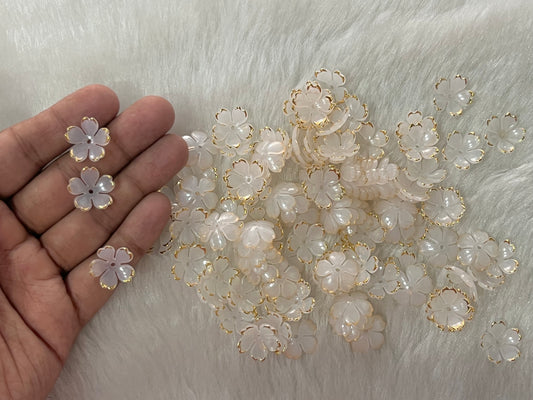 Acrylic Caps (50 grams) (White)
