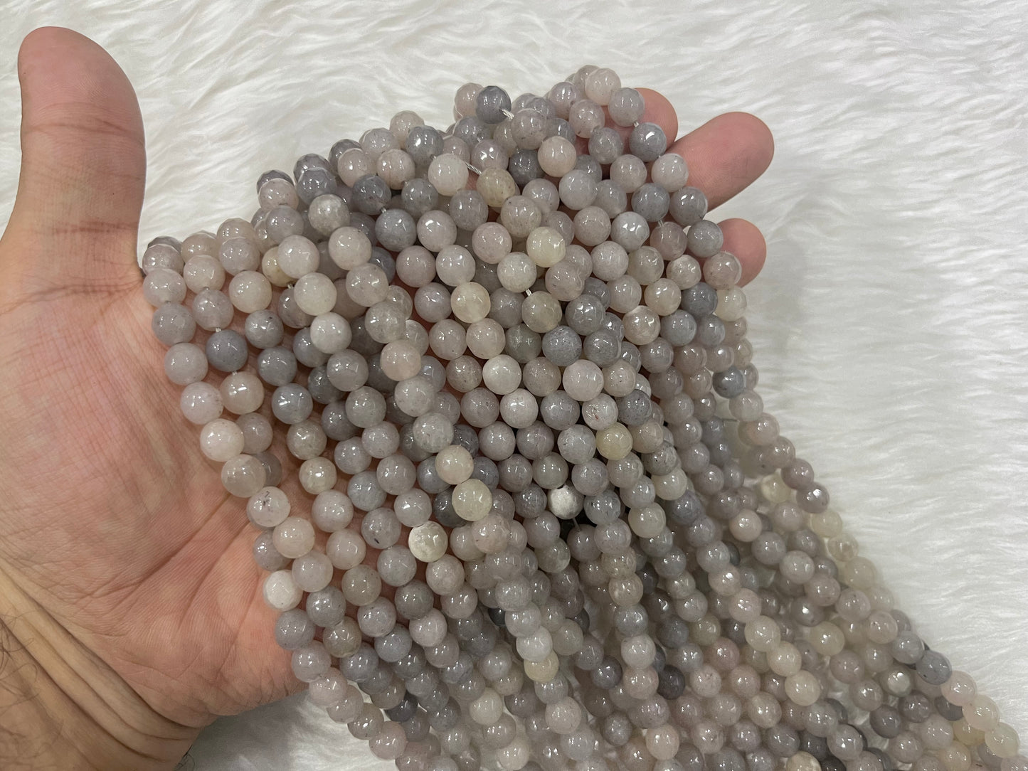 Onyx Beads (8 mm) (48 Beads Approx)