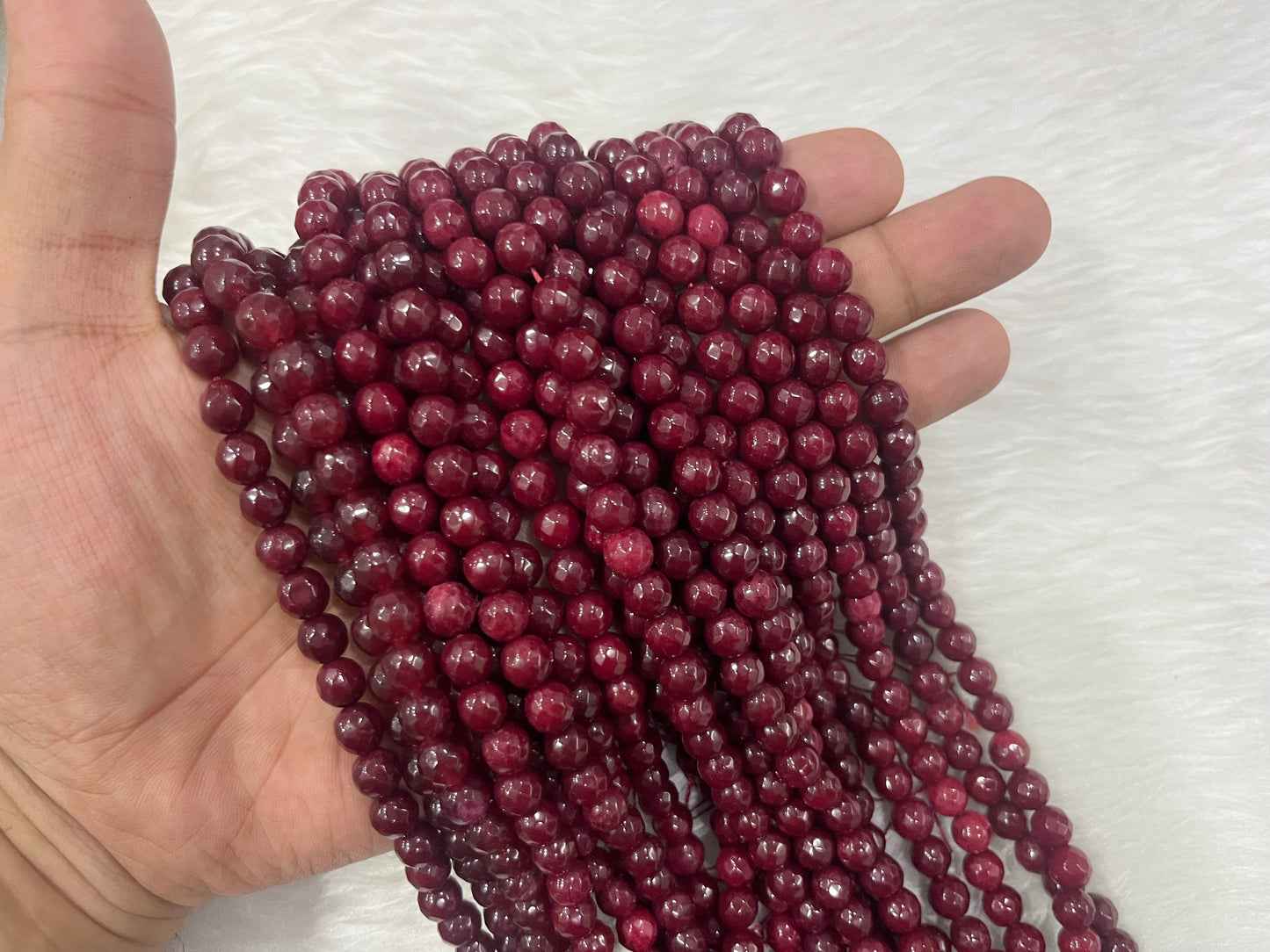 Onyx Beads (8 mm) (48 Beads Approx)