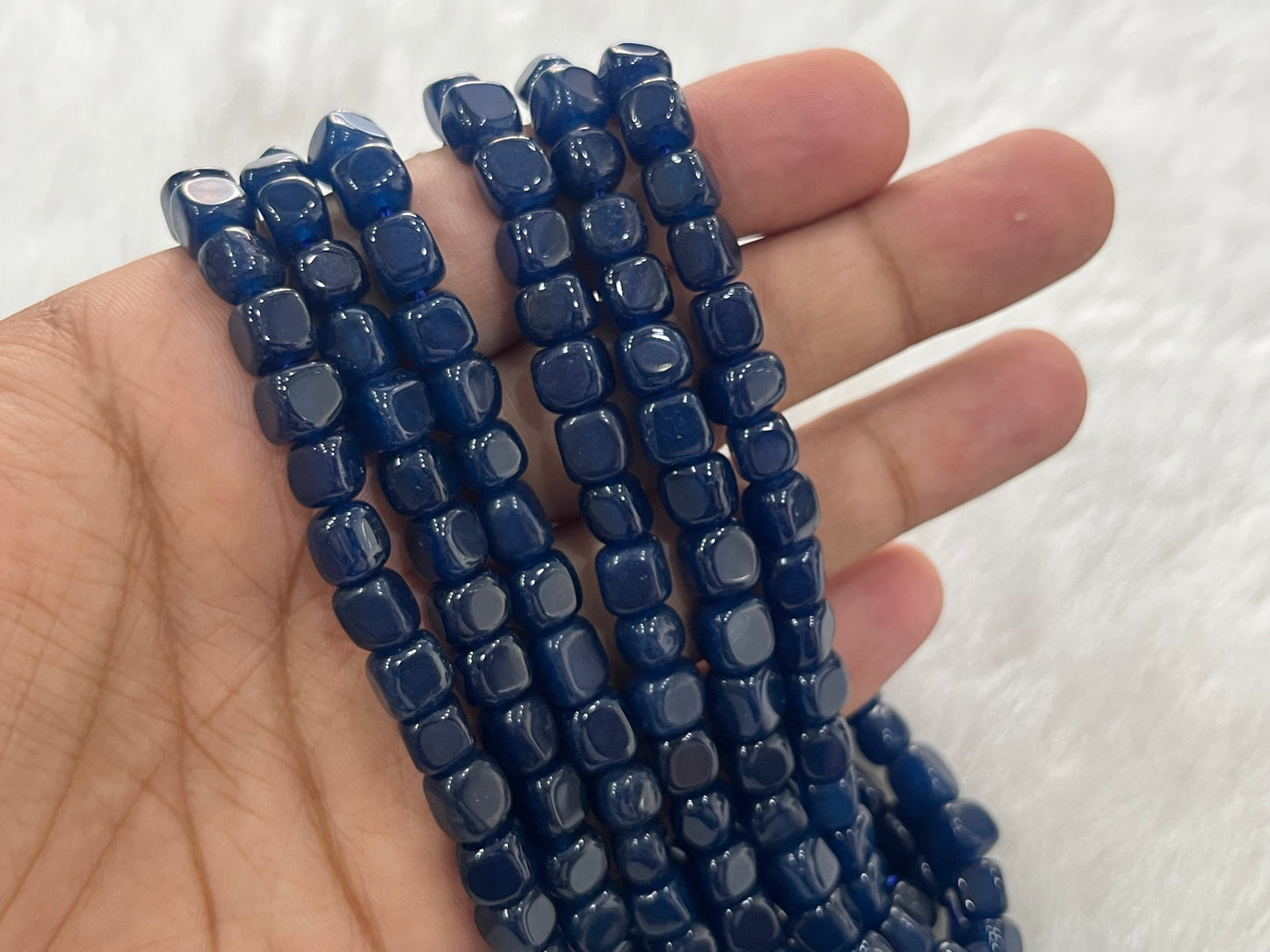 Brazilian Agate Beads (8x8 mm)