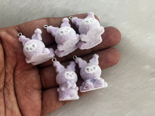 Fur Keychain Charms (AGFK05)(5 Pcs Assorted)