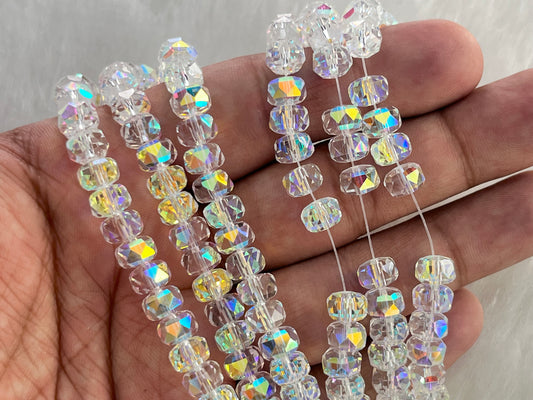 Fancy Beads (Tyre) (80 Pcs) (8 mm)