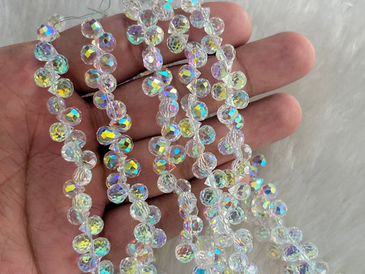 Fancy Beads (Drop) (96 Pcs) (6 mm)