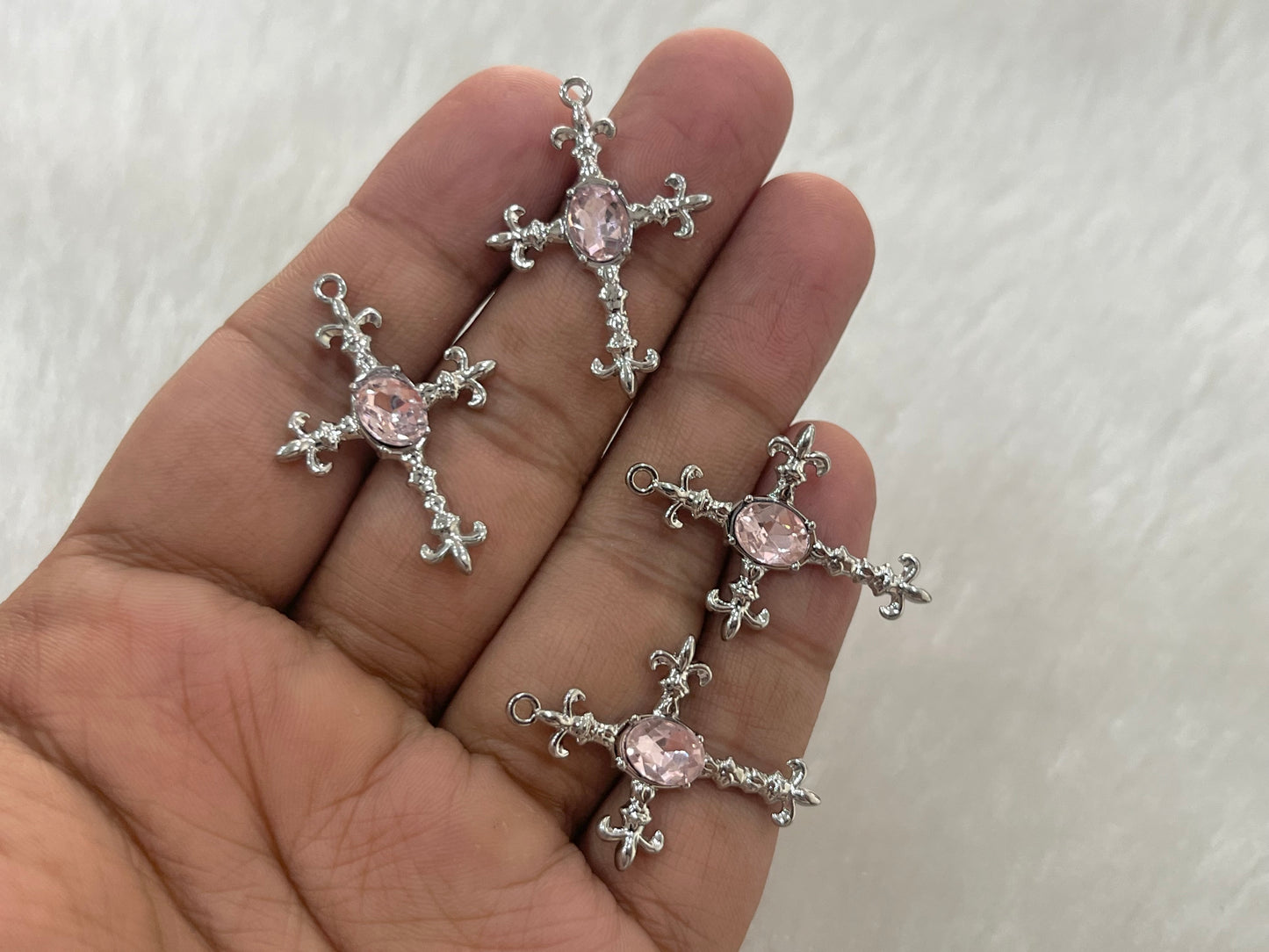 Luxury Charms (AGWS397) (5 Pcs)(32 mm)