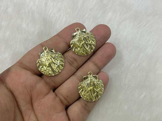 Samundri Pendants (AGWS249) (5 Pcs)(28 mm)