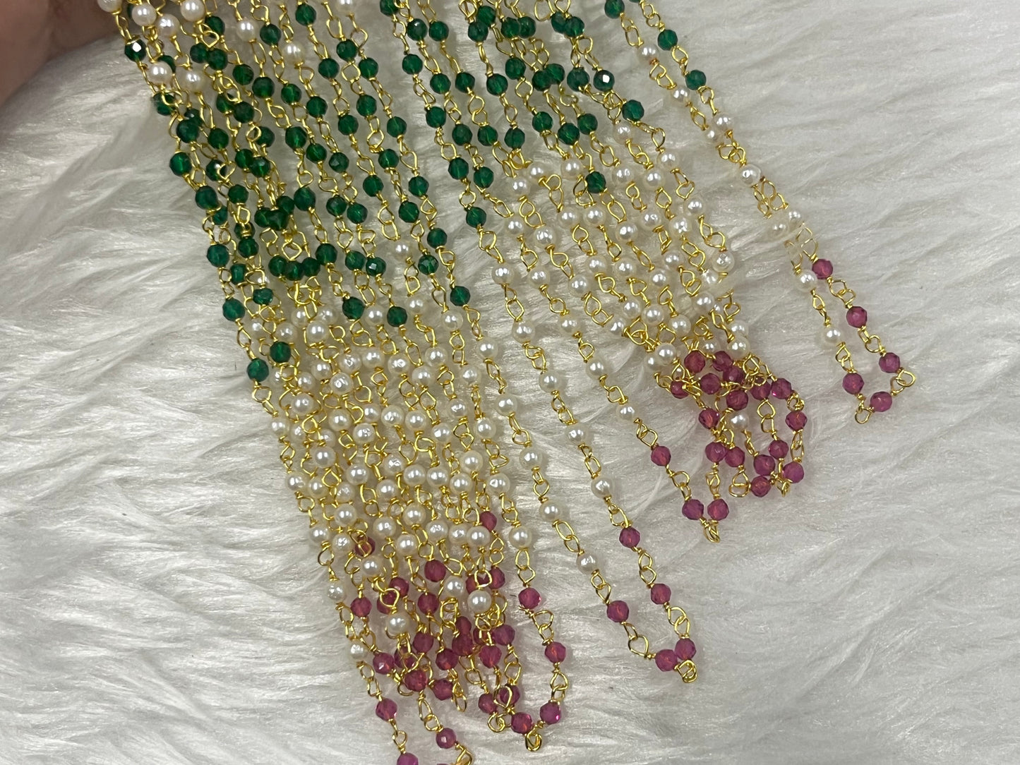 HQ Hydro Pearl Link Chains (5 Mtr bunch) (3 mm)