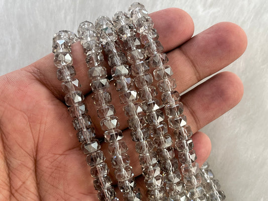 Fancy Beads (Tyre) (80 Pcs) (8 mm)