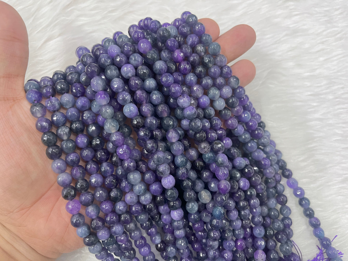 Onyx Beads (8 mm) (48 Beads Approx)