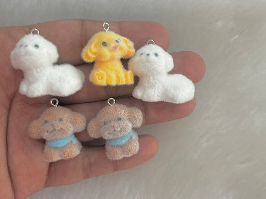 Fur Keychain Charms (AGFK03)(5 Pcs Assorted)