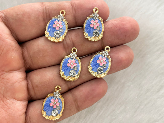 Luxury Charms (AGWS321) (5 Pcs) (20 mm)